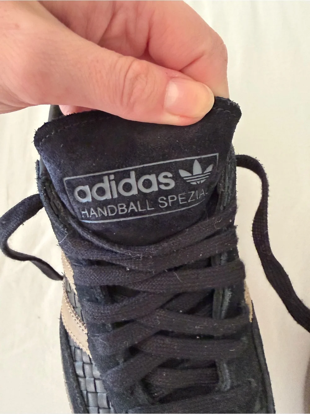 adidas Handbal Spezial Black and Tan Woven Sneakers- 8.5 - Picture 6 of 10
